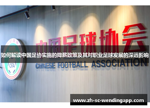 如何解读中国足协实施的降薪政策及其对职业足球发展的深远影响